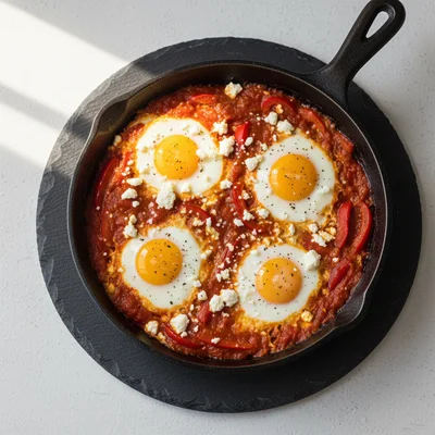 4-Ingredient Easy Shakshuka