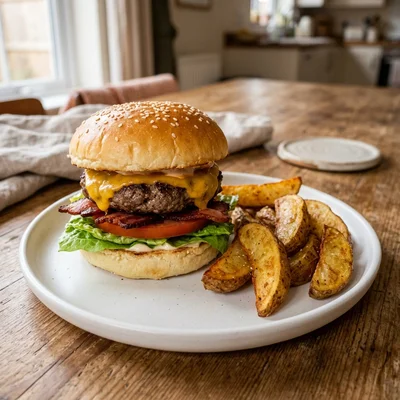 Air Fryer Classic Burger