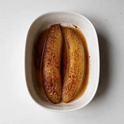 Baked Cinnamon Bananas