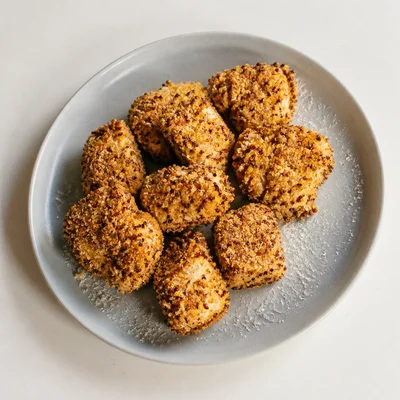 Baked Quinoa-Crusted Chicken Nuggets