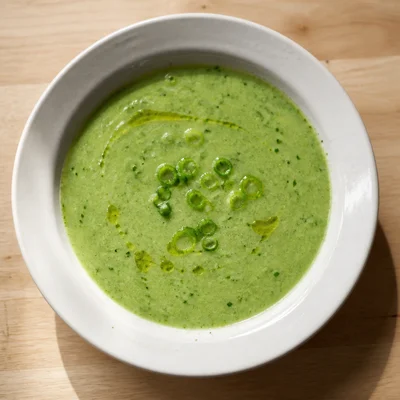 Basil Cucumber Gazpacho