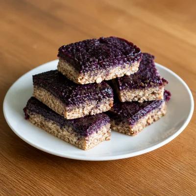 Blueberry Layer Snack Bars