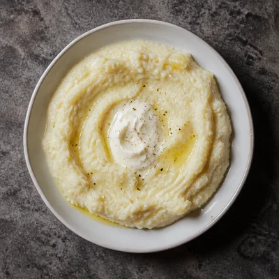 Cauliflower Sour Cream Mash