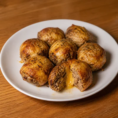 Cheesy Meatballs