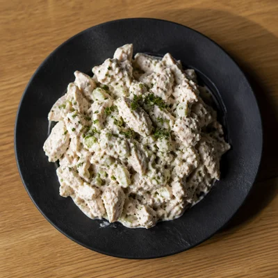 Chicken Salad with Dried Basil