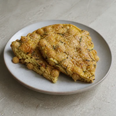 Chickpea and Rosemary Frittata