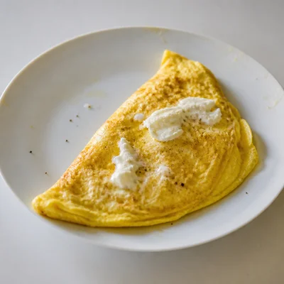 Cream Cheese Omelette