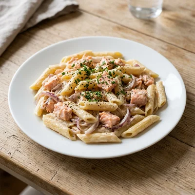 Creamy Salmon Pasta