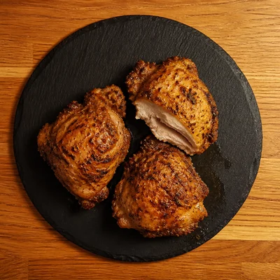 Crispy Baked Chicken Thighs