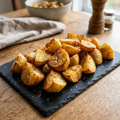 Easy air fryer roast potatoes