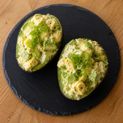 Egg-Stuffed Avocado