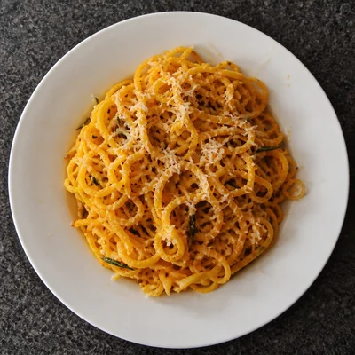 Garlic & Lemon Butternut Squash Noodles