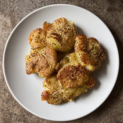 Garlic and Herb Smashed Potatoes