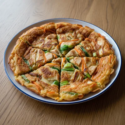 High Protein Korean Pancake (Pajeon)