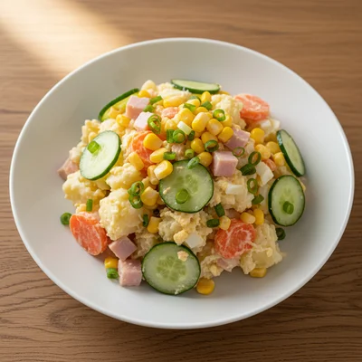 Japanese Style Creamy Potato Salad