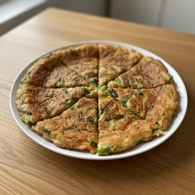 Korean Spring Onion Pancake (Pajeon)
