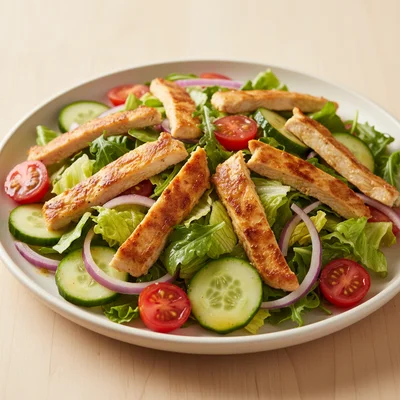 Mediterranean Shawarma Tossed Salad