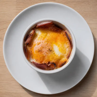 Microwave Ham Egg Cup