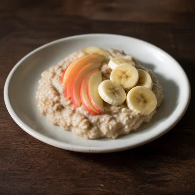 Oatmeal with Apple and Banana
