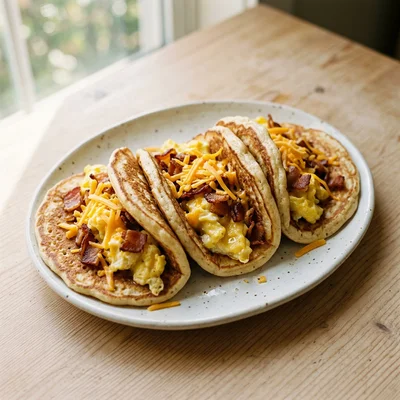 Pancake Breakfast Tacos