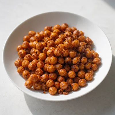 Roasted Paprika and Garlic Chickpeas