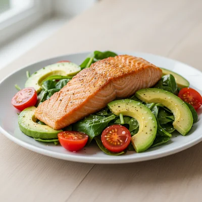 Salmon and Avocado Salad