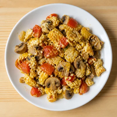 Scrambled Eggs with Vegetables