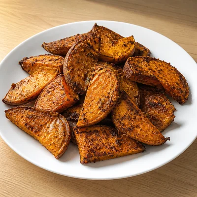 Spiced & Roasted Sweet Potatoes