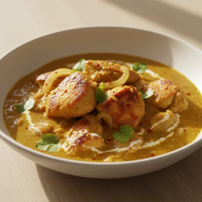 Spicy Coconut Chicken Curry
