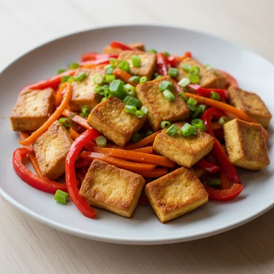 Spicy Tofu Stir-Fry