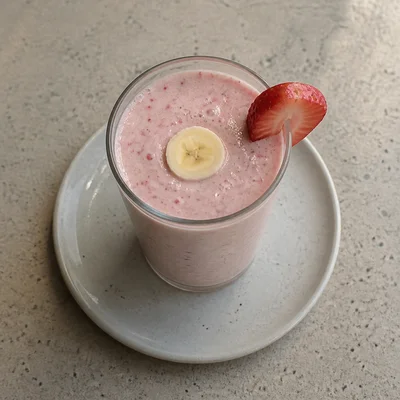 Strawberry Banana Protein Shake