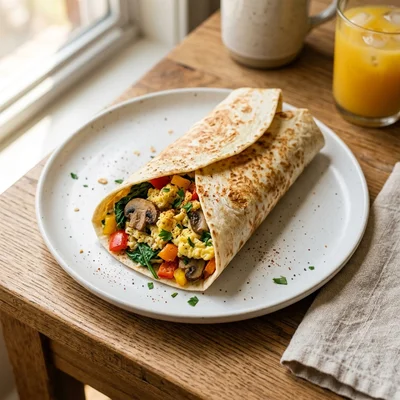 Veggie Breakfast Wrap