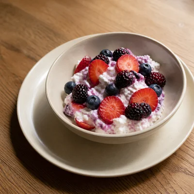 Very Berry Cottage Cheese